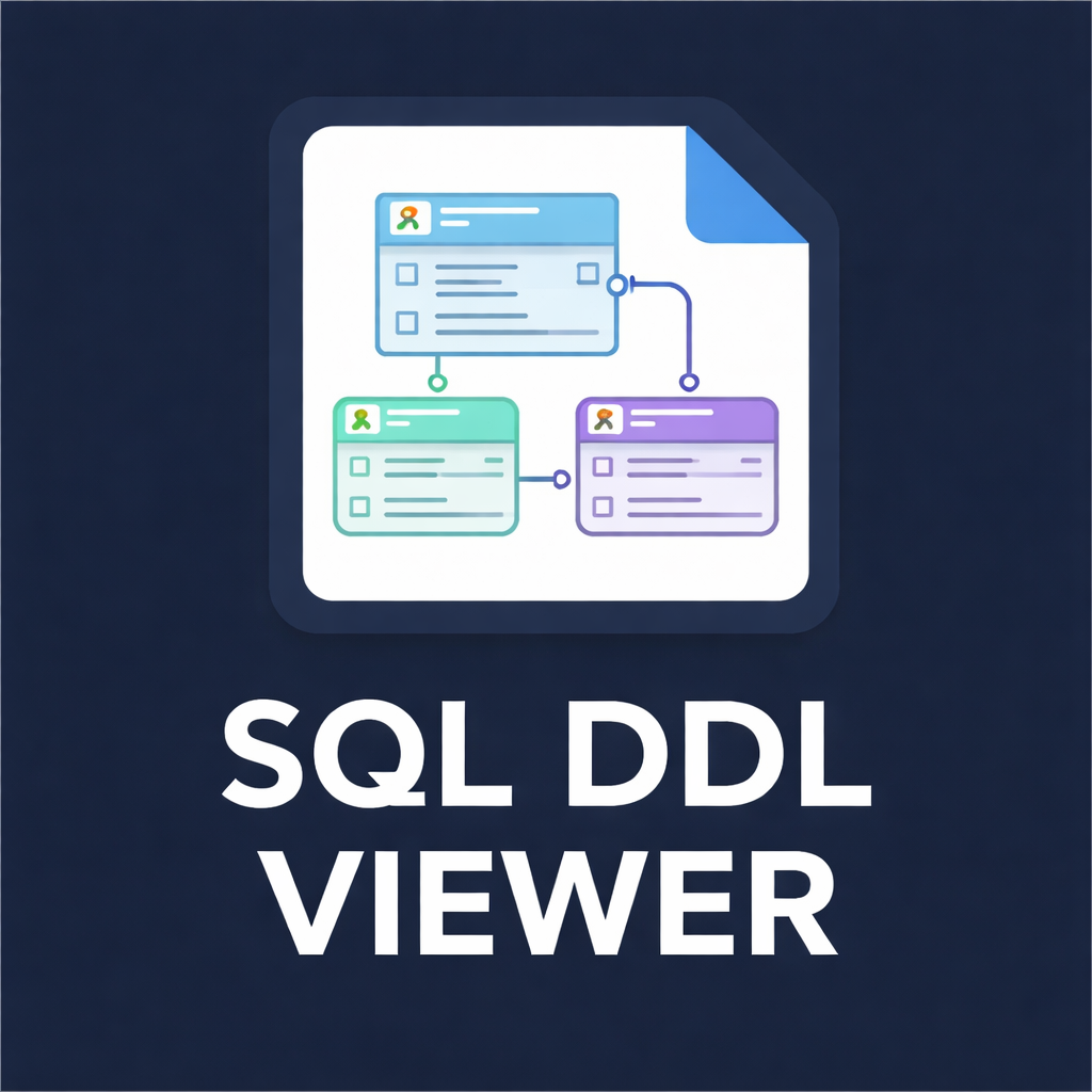 DDL Viewer - SQL Schema Visualizer